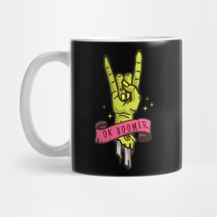 OK Boomer - Zombie Arm Mug